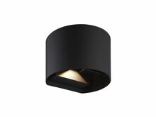 Välisseinavalgusti LED Line Cilinder, 2x3W, 3000K, IP54, must
