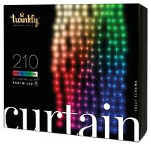 Nutikas jõulutuled Twinkly Curtain, 210 LED, RGBW, 2,1 m, IP44