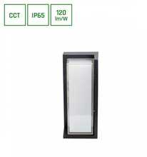 Õue seinalamp Spectrum, 20W, LED, IP65, must