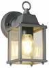 Õue seinavalgusti Trio Mirande, 40W, E27, IP23, 11.5 x 22.5 cm, hall/antratsiit