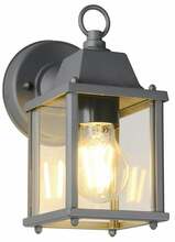 Õue seinavalgusti Trio Mirande, 40W, E27, IP23, 11.5 x 22.5 cm, hall/antratsiit