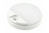 Välitingimustesse riputatav LED valgusti Gtv Tulon, 15W, 1350 lm, 4000K, liikumisanduriga, IP54, ümmargune, valge