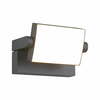 Seinalamp välitingimustesse Trio Kansas, 10 W, 3000 K, 1000 lm, antratsiit, 10 x 20 x 15 cm