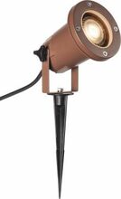 Maasse torgatav välisvalgusti SLV BIG NAUTILUS GU10, 11 W, pruun