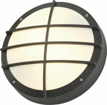 Õue seinavalgusti SLV Bulan Grid, 25 W, E27, IP55, 27.5 x 27.5 cm, antratsiit
