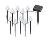 LED päikesepatareiga valgusti Rabalux Skadar 77007, 10xLED, 0,2W, 1,2V, IP44, must