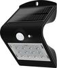 Seinalamp välitingimustesse V-TAC, 1,5 W, 4000 K, must, liikumisanduriga, IP65
