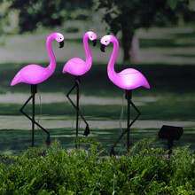 LED aiai kaunistus flamingo Mobellex, 3 tk