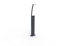 Välisvalgusti Lutec Kira, 7288902118, 18W, LED, IP54, antratsiit, 11.4 cm x 74 cm