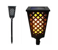 LED päikesepatareiga aiavalgusti ILLUMAXX, 0,6 W, 107 cm, must