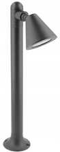 Aiavalgusti GTV Lustino-P 50, GU10, 20W, IP44, grafiit