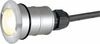 Süvistatav välisvalgusti SLV Power Trail-Lite, 1 W, 3000 K, IP67, 4.1 x 6.5 cm, hõbe