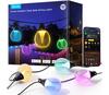 Nutikas aialampide komplekt Govee RGBICW, 15 pirni, 24W, 2700-6500K, IP67, Wi-Fi