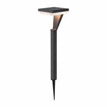 Maasse paigaldatav LED õuevalgusti Tope Salta, 12 W, IP65, 14 x 80 cm, antratsiit