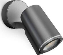 Seinalamp välitingimustesse Steinel Spot One 058623, 1xGU10, 7W, 3000K, 512 lm, IP44, antratsiit