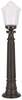 Vabalt seisev välisvalgusti Opviq BSU-68197-1BSY-M2-B, 60W, E27, IP65, must, 20 cm x 85 cm