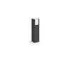 Välilamp Philips Arbour, LED, 6W, 2700K, IP44, must, 600 lm