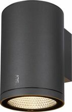 Õue seinavalgusti SLV Enola Round L, 36 W, 3000/4000 K, IP65, 14 x 21.8 cm, antratsiit