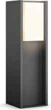 Välipostvalgusti Philips Hue Turaco, 1x9W, IP44, antratsiit