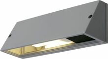 Õue seinalamp SLV Pema, 15 W, E27, IP65, hall, 28 cm x 10 cm