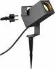 Maapealne välisvalgusti SLV Theo Bracket SP, 7 W, GU10, IP65, 10.6 x 15 cm, antratsiit