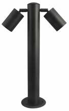 Välisvalgusti Azzardo Rolf AZ4456, 35W, GU10, IP44, must, 18 x 50 cm