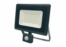 Prožektor Okko E011EIS, 50 W, 4250 lm, 4000 K, IP65, must