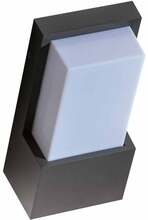 Õue seinavalgusti AZzardo Arida, 18 W, E27, IP54, 12 x 8 cm, tumehall