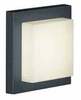 Laelamp välitingimustesse Trio Hondo, 3.5 W, LED, IP54, 14 x 14 cm, antratsiit