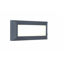 Õue seinalamp Lutec Helena, 10 W, antratsiit, 23 cm x 10.1 cm