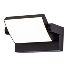 LED välisseinalamp V-TAC, 17 W, must, 3000 K, IP65