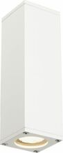 Õue seinavalgusti SLV Theo, GU10, 35 W, IP44, valge, 7 cm x 22.5 cm