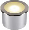 Süvistatav välisvalgusti SLV Dasar Flat 120 EL, 7 W, 4000 K, roostevaba teras, 12 cm x 8 cm