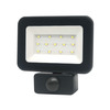 LED prožektor Tope Tamasens, 30 W, 4000 K, 3600 lm, IP65, liikumisanduriga, must