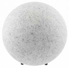 Õuevalgusti GTV Marmo, 25 cm, valge/must, 20 W, IP65