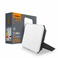 LED väliprožektor Videx F3, 50W, 5000K, 4750 lm, valge