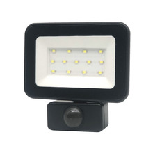 LED prožektor Tope Tamasens, 30 W, 4000 K, 3600 lm, IP65, liikumisanduriga, must