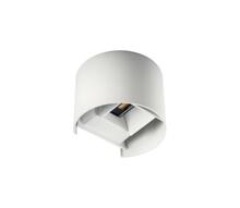 Õue seinavalgusti Kanlux Reka LED, 7 W, 4000 K, IP54, valge