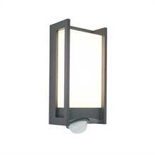 Õue seinavalgusti Lutec Qubo, 5193002118, 14W, LED, IP54, antratsiit, 11 cm x 7.6 cm