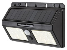 Seinalamp välitingimustesse Rabalux Ostrava 7881, LED, 2,4 W, 4000 K, IP44, liikumisanduriga, must