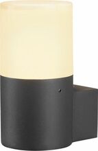 Õue seinavalgusti SLV Grafit, 11 W, E27, IP44, antratsiit, 8.8 cm x 17 cm