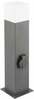 Aiavalgusti GTV Largo, E27, 15W, IP44, 8 cm x 50 cm, hall