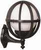 Õue seinavalgusti Opviq BAP-68080-BSY-M3-OP, 60W, E27, IP65, must, 28 cm x 34 cm