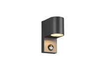 Õue seinalamp Trio Roya 214260142, 35W, GU10, IP44, antratsiit