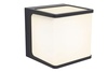 Õue seinavalgusti Lutec Doblo, 5197002125, 14.5W, LED, IP54, antratsiit, 11 cm x 10 cm