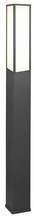 Välisvalgusti post Trio Fuerte, 15 W, LED, IP54, 15 x 155 cm, antratsiit
