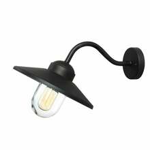 Õue seinalamp Elstead Lighting Klampenborg, 1xE27, 60W, IP44, 27.5 x 25.5 cm, must