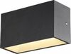 Õue seinalamp SLV Sitra M, 14 W, 3000/4000 K, IP44, antratsiit