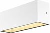 Õue seinalamp SLV Sitra L WL Up/Down, 24 W, 3000/4000K, IP44, valge