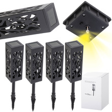 Dekoratiivsed päikeselaternad, 4 tk